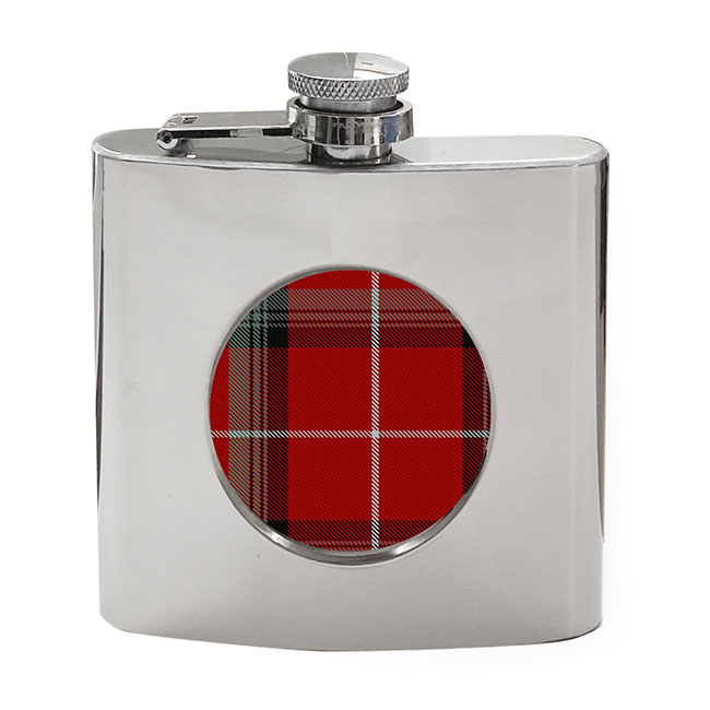 Stuart Scottish Tartan Hip Flask