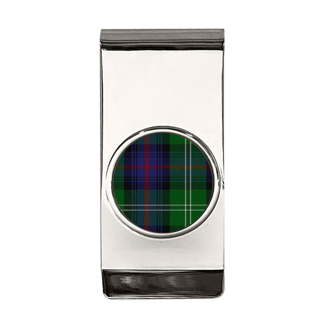 Sutherland Scottish Tartan Money Clip