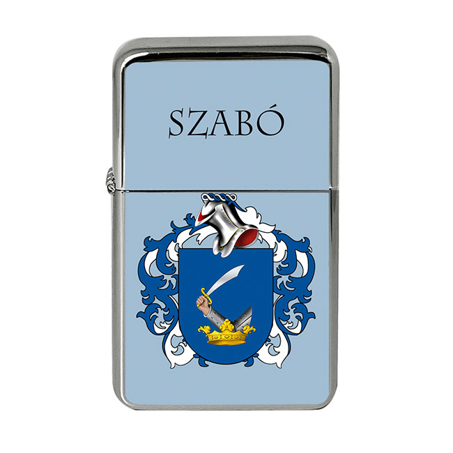 Szabó (Hungary) Coat of Arms Flip Top Lighter