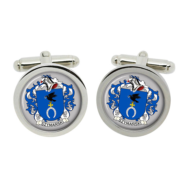 Szymański (Poland) Coat of Arms Cufflinks