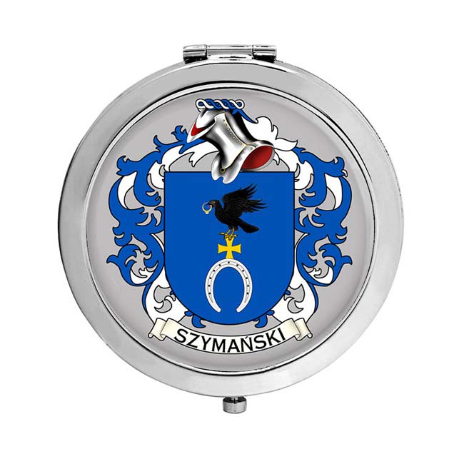 Szymański (Poland) Coat of Arms Compact Mirror