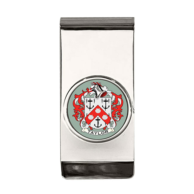 Taylor (England) Coat of Arms Money Clip