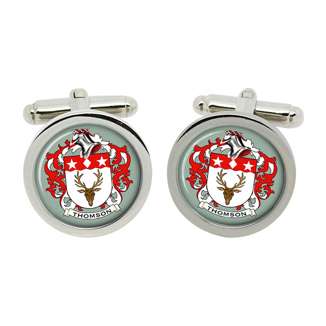 Thomson (Scotland) Coat of Arms Cufflinks