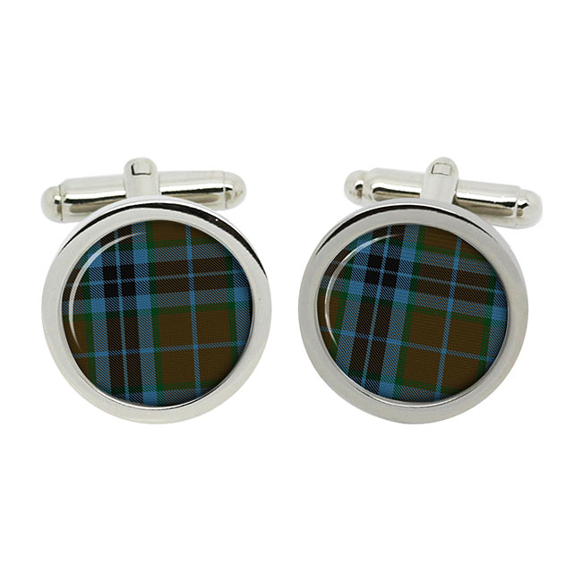 Thomson Scottish Tartan Cufflinks in Box