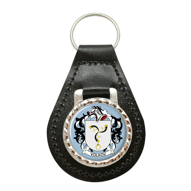 Volkov (Russia) Coat of Arms Key Fob