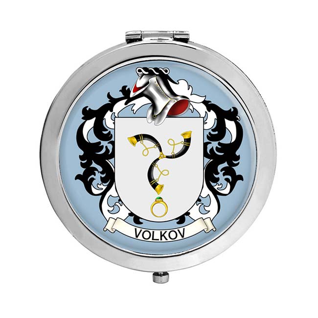 Volkov (Russia) Coat of Arms Compact Mirror