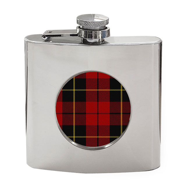 Wallace Scottish Tartan Hip Flask