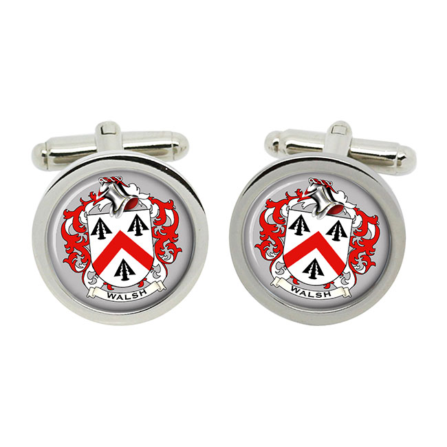 Walsh (Ireland) Coat of Arms Cufflinks