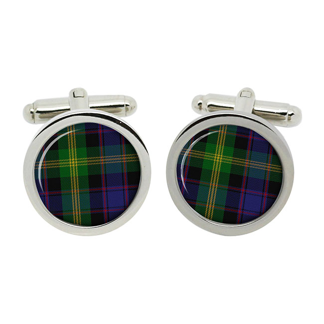 Watson Scottish Tartan Cufflinks in Box