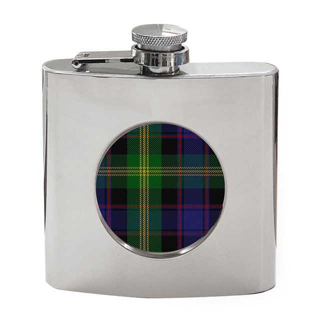 Watson Scottish Tartan Hip Flask