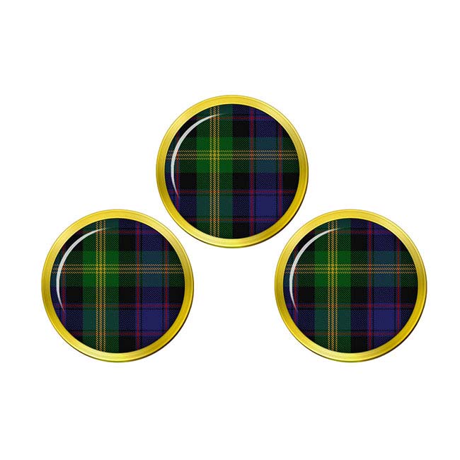 Watson Scottish Tartan Golf Ball Markers