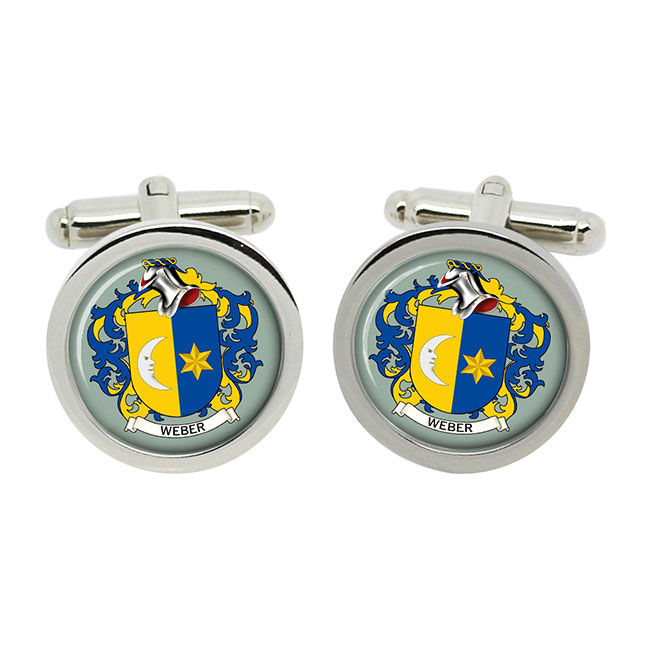 Weber (Germany) Coat of Arms Cufflinks