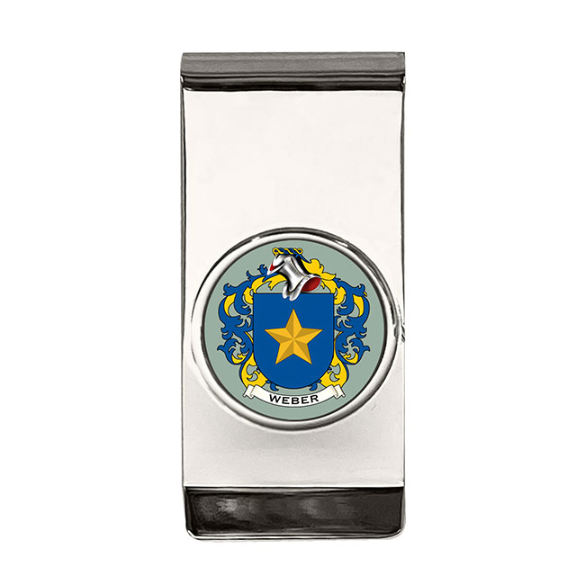 Weber (Swiss) Coat of Arms Money Clip