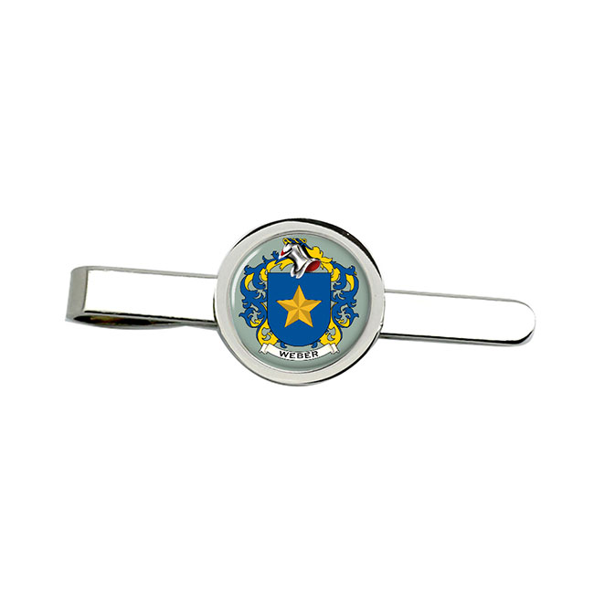 Weber (Swiss) Coat of Arms Tie Clip