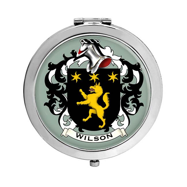 Wilson (England) Coat of Arms Compact Mirror