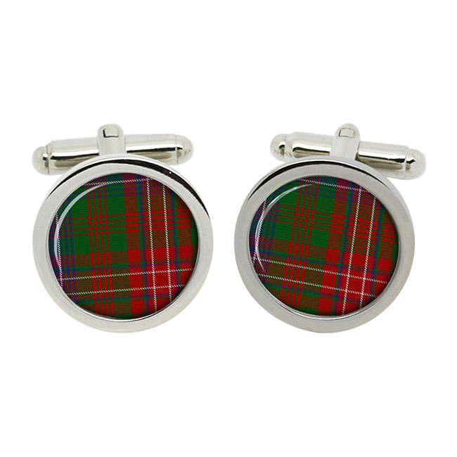 Wilson Scottish Tartan Cufflinks in Box