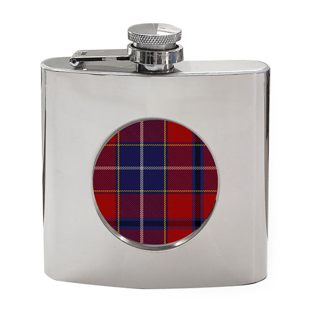 Wishart Scottish Tartan Hip Flask