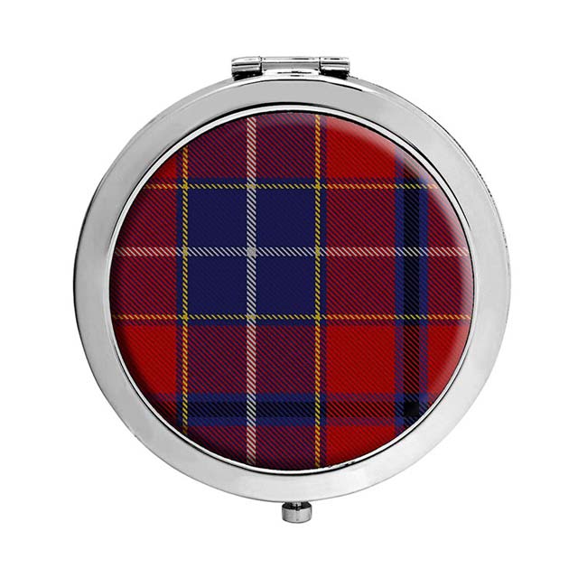 Wishart Scottish Tartan Compact Mirror