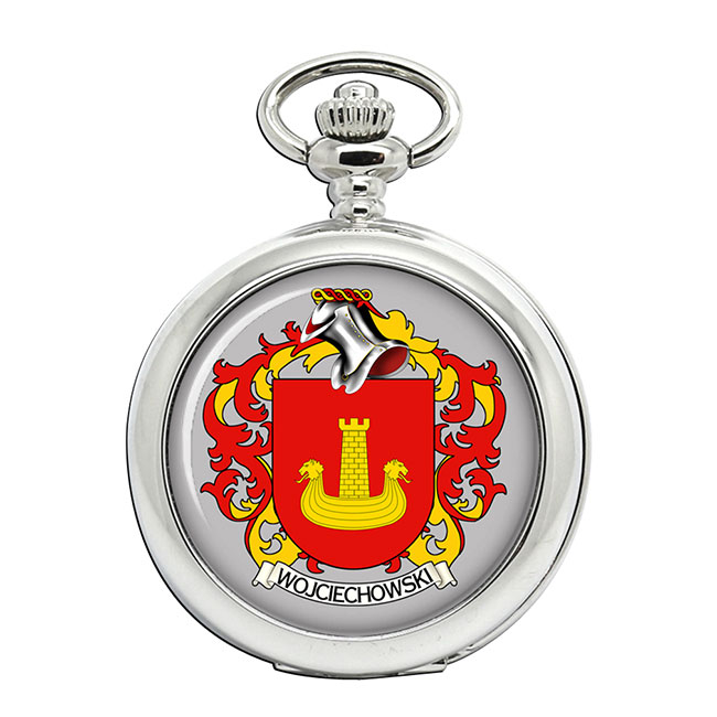 Wojciechowski (Poland) Coat of Arms Pocket Watch