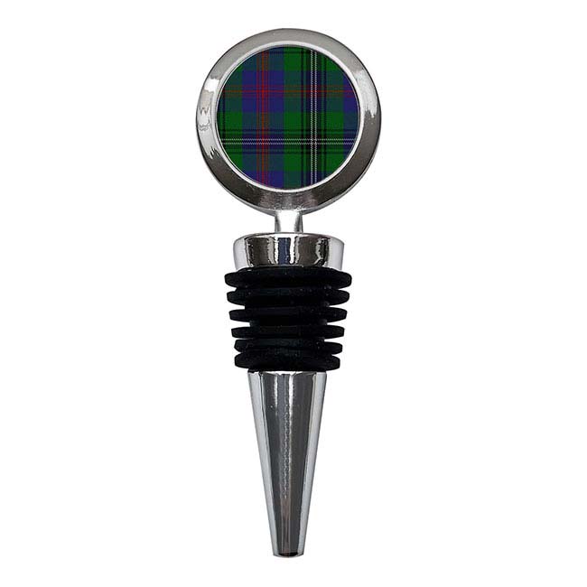 Wood Scottish Tartan Bottle Stopper