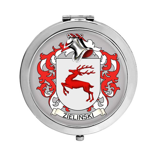 Zieliński (Poland) Coat of Arms Compact Mirror