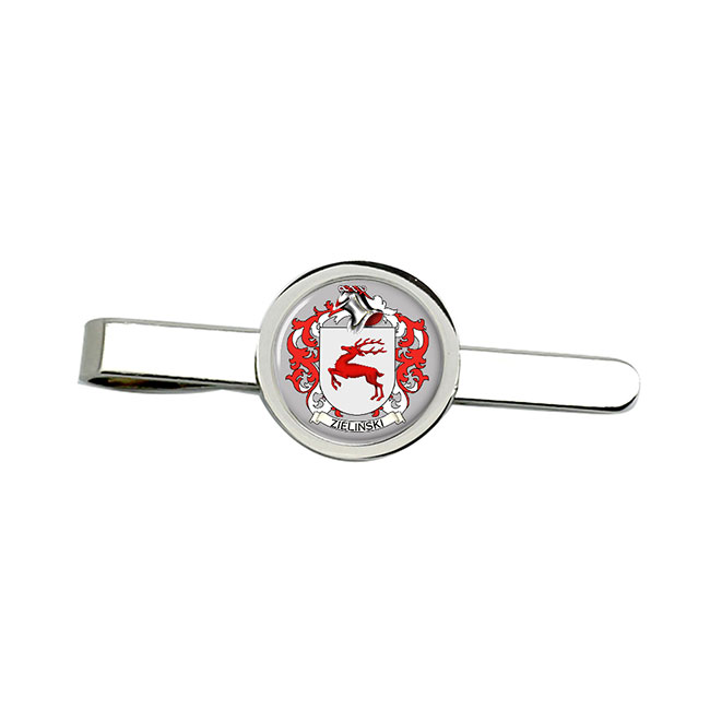 Zieliński (Poland) Coat of Arms Tie Clip