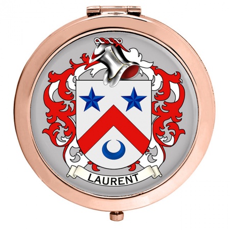 Laurent (France) Coat of Arms Compact Mirror