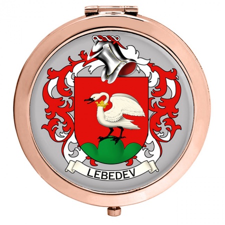 Lebedev (Russia) Coat of Arms Compact Mirror