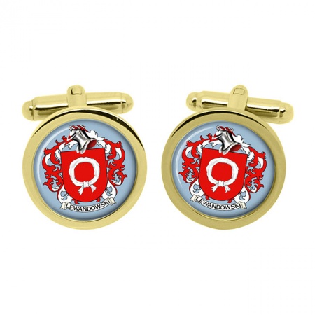 Lewandowski (Poland) Coat of Arms Cufflinks