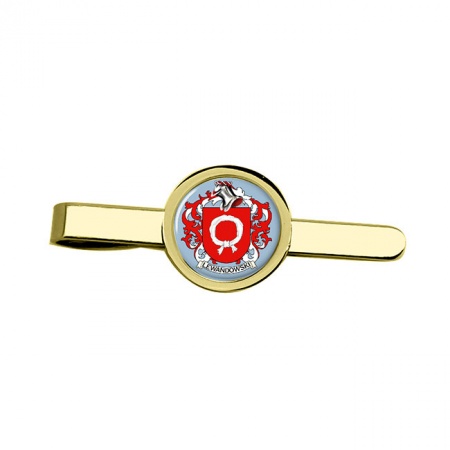 Lewandowski (Poland) Coat of Arms Tie Clip