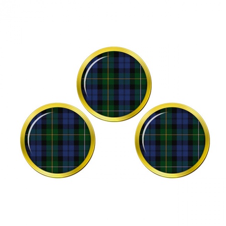 Campbell of Loudoun Scottish Tartan Golf Ball Markers