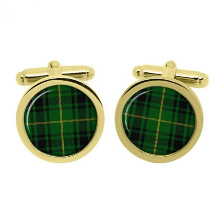 MacArthur Scottish Tartan Cufflinks in Box