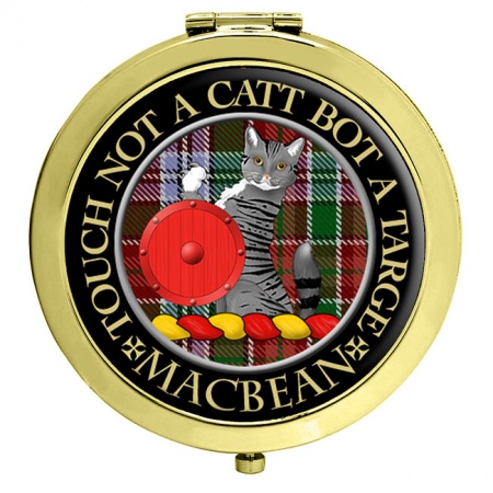 MacBean Scottish Clan Crest Compact Mirror
