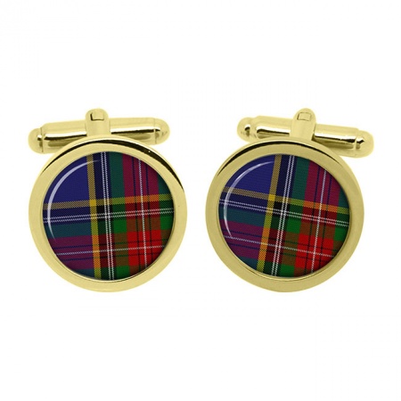 Macbeth Scottish Tartan Cufflinks in Box