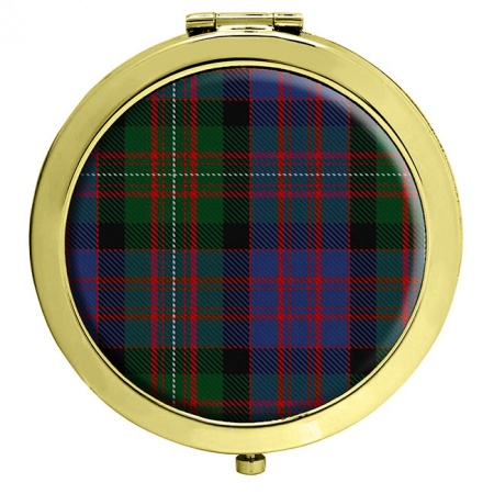 MacDonell Scottish Tartan Compact Mirror