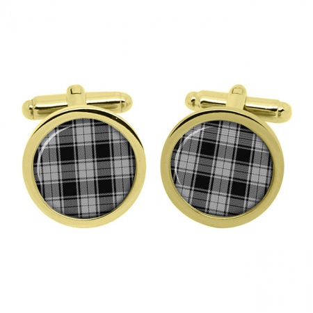 MacFee Scottish Tartan Cufflinks in Box