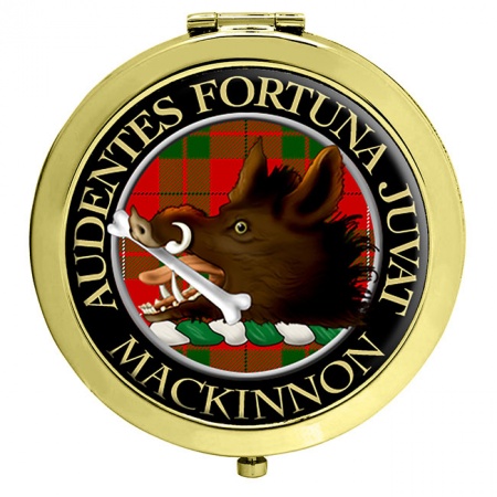 Mackinnon Scottish Clan Crest Compact Mirror