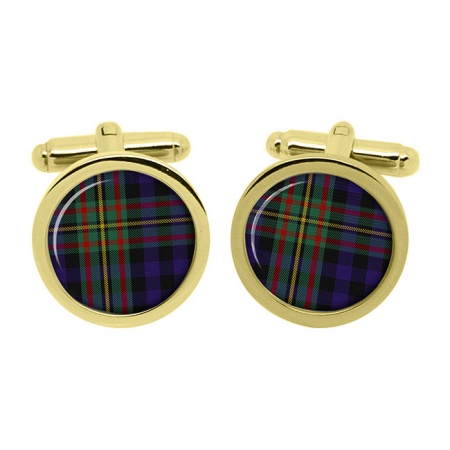 MacLellan Scottish Tartan Cufflinks in Box