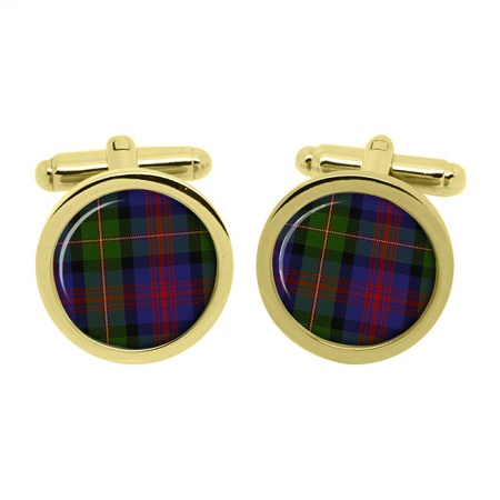 MacLennan Scottish Tartan Cufflinks in Box