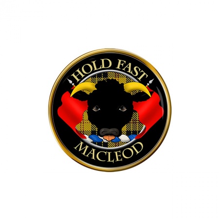 Macleod Scottish Clan Crest Pin Badge