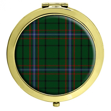 Macrae Scottish Tartan Compact Mirror