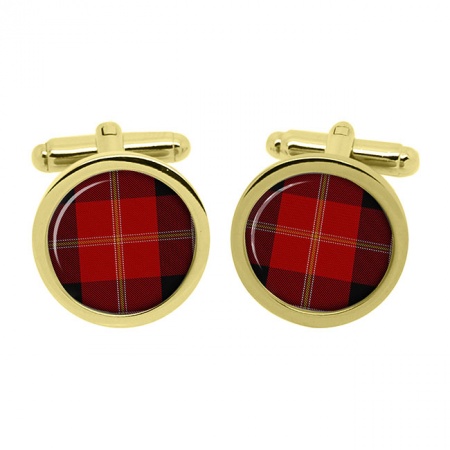 Marjoribanks Scottish Tartan Cufflinks in Box