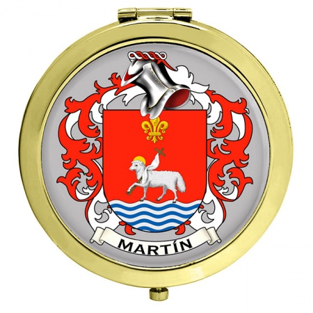 Martin (Spain) Coat of Arms Compact Mirror