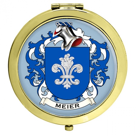 Meier (Swiss) Coat of Arms Compact Mirror