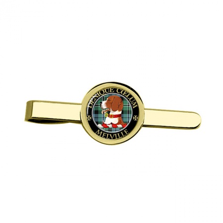 Melville Scottish Clan Crest Tie Clip