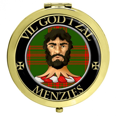 Menzies Scottish Clan Crest Compact Mirror