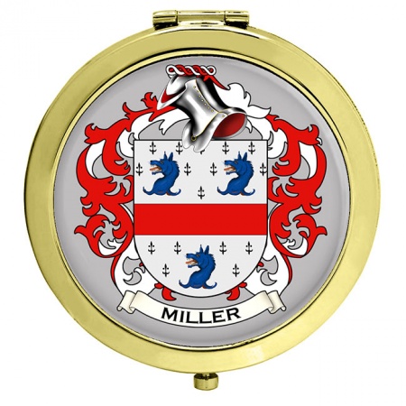 Miller (England) Coat of Arms Compact Mirror