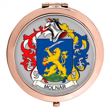 Molnár (Hungary) Coat of Arms Compact Mirror