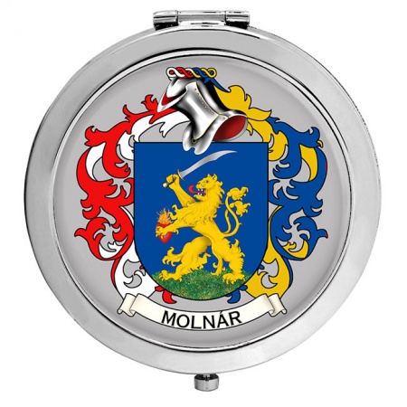 Molnár (Hungary) Coat of Arms Compact Mirror