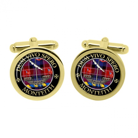 Monteith Scottish Clan Crest Cufflinks
